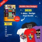 20,000+ New 2025 T-Shirt Design Bundle - Image 2